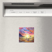 カウアイリビング海パドル搭乗磁石 マグネット (インサイチュ (食洗機))