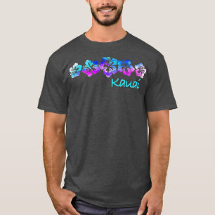 カウアイヴィンテージハイビスカスフラワー Tシャツ