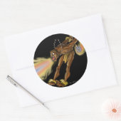 カウアイ口のカラーファイナル ラウンドシール (封筒)