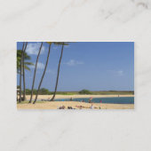 カウアイ島にあるソルトポンドパーク 名刺 (裏面)