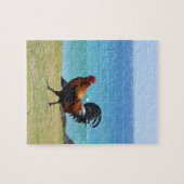 カウアイ島のオンドリ ジグソーパズル (横)