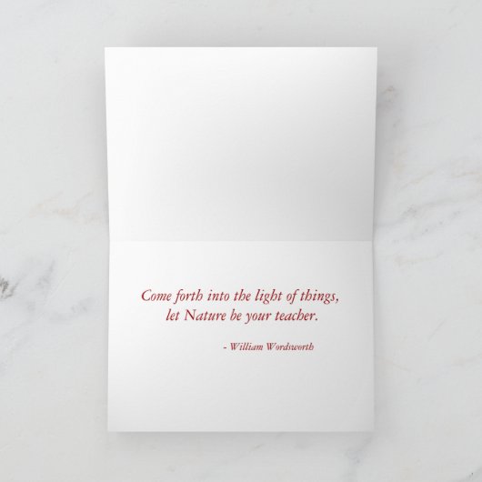 カウアイ島のトカゲ カード (内部)