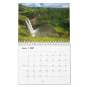 カウアイ島のハワイアンの美しい写真 カレンダー (3月 2027)