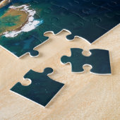 カウアイ島のハワイ諸島のトンネル礁 ジグソーパズル (側面)