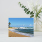 カウアイ島のビーチ ポストカード (スタンド正面)