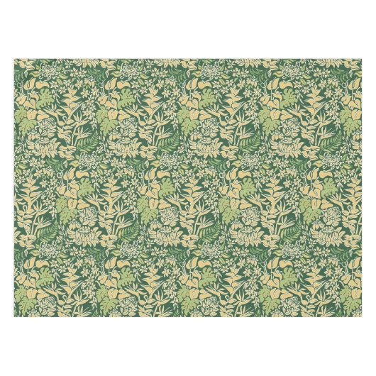 カウアイ島の朝のハワイのプロテアの花柄 テーブルクロス (正面(横))