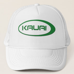 カウアイ島の楕円形の帽子 キャップ