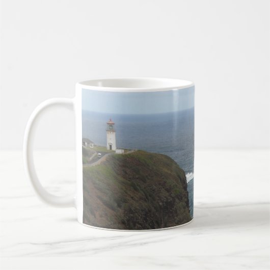 カウアイ島の灯台 ハワイ コーヒーマグカップ (左)