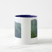 カウアイ島ハワイMountainscape マグカップ (中央)
