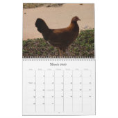 カウアイ島2010のカレンダーのジャングルの鶏 カレンダー (3月 2026)