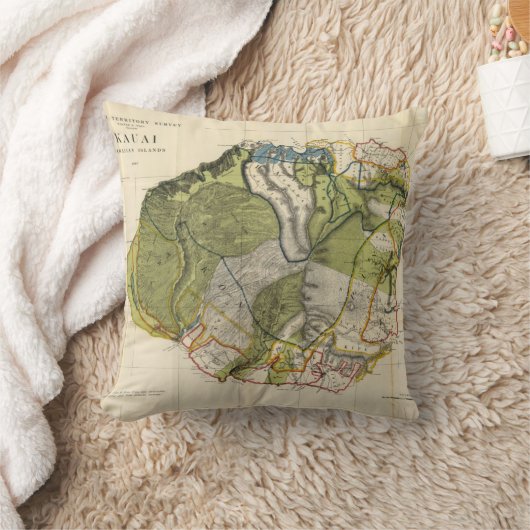 カウアイ島、ハワイ クッション (ブランケット)