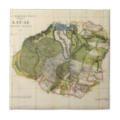 カウアイ島、ハワイ タイル (正面)