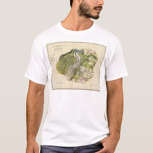 カウアイ島、ハワイ Tシャツ (正面)