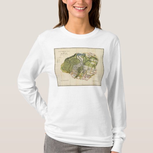 カウアイ島、ハワイ Tシャツ (正面)