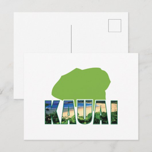 カウアイ島 ポストカード (正面/裏面)