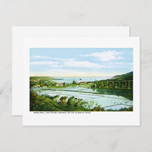 カウアイ島 ポストカード (正面/裏面)
