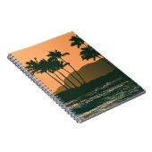カウアイ海サンセットパームツリーズ ノートブック (右側)