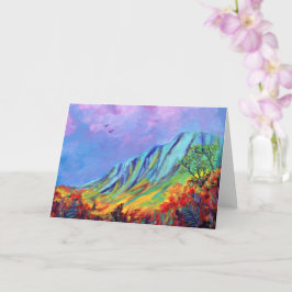 カウアイ カララウ渓谷 グリーティングカード