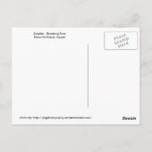 カウアイ – ドルフィンブレイクフリー ポストカード (裏面)