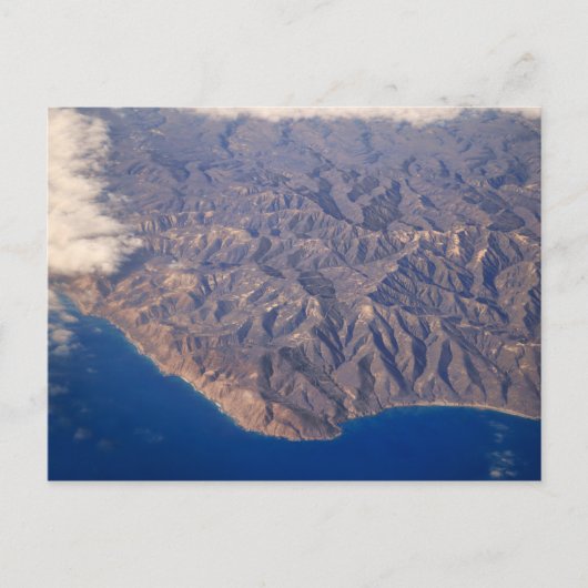 カウアイ、ハワイ、エアリアルビュー ポストカード (正面)