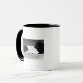 カウアイ、ハワイ – バーキングサンズの眺め マグカップ (正面左)