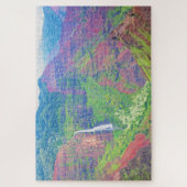 カウアイ – ハワイ – ワイメアキャニオン – 20x30 - 1014個 ジグソーパズル (縦)