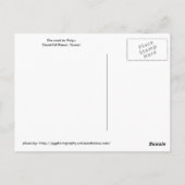 カウアイ – ポイプへの道 ポストカード (裏面)