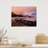 カウアイ・ポイプサンライズ ポスター (キッチン)