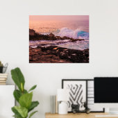 カウアイ・ポイプサンライズ ポスター (ホームオフィス)