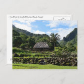 カウアイ・リマウリ・ガーデンの太郎ガーデン ポストカード (正面/裏面)