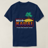 カウアイ Tシャツ (デザイン正面)