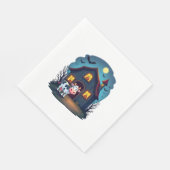 カウアンドバ幽霊のよく出るン スタンダードランチョンナプキン (角)