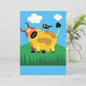 カウアンドブラックバード招待状 招待状 (スタンド正面)