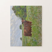 カウインパスチュアファームスタイルアートパズル ジグソーパズル (縦)