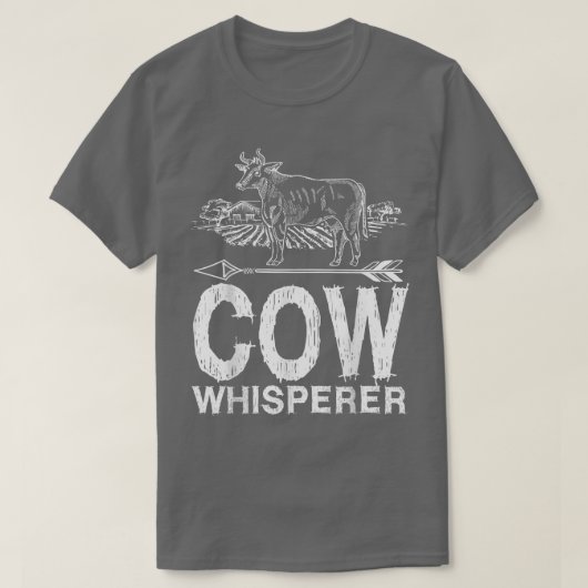 カウウィスペラー農家ヴィンテージ Tシャツ (デザイン正面)
