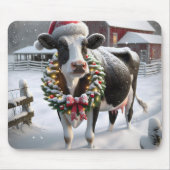 カウウィズホリデイリース マウスパッド (正面)