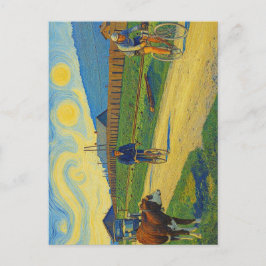 カウウォッチングジュールブユスツアードフランス1926 ポストカード