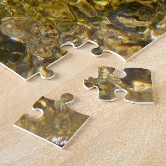 カウェー川の水 ジグソーパズル (側面)