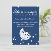 カウオーバーザムーン誕生日招待状 (スタンド正面)