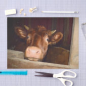 カウカントリー素朴バーンファおもしろいーム 薄葉紙 (クラフト)