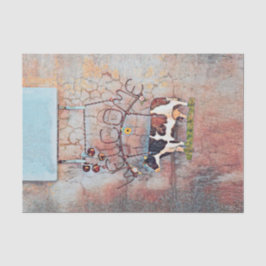 カウカントリ素朴ー・ウェスタン・ファームの切り離し 薄葉紙