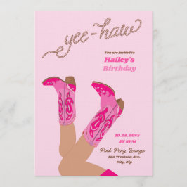 カウガールお誕生日おめでとうヨッシャー！ 招待状