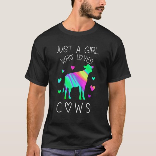 カウガールのための牛牛牛 Tシャツ (正面)