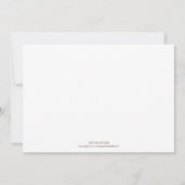 カウガールの誕生日パーティー招待状 招待状 (裏面)