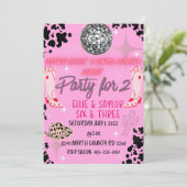 カウガールの誕生日パーティー 招待状 (スタンド正面)