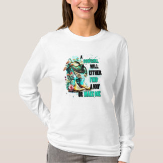 カウガールは道を切り拓く Tシャツ
