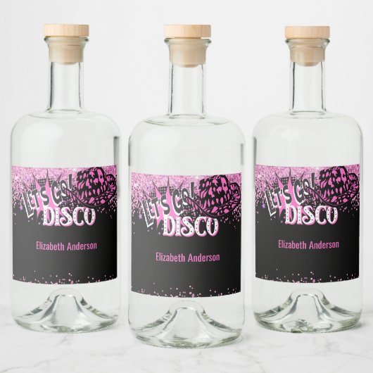 カウガールディスコバチェロレッテ　ラストライドロデオ　行こうぜ！ リキュールボトルラベル (ボトル)