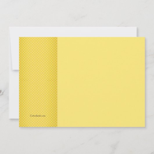 カウガールブーツとバーボンの招待状 招待状 (裏面)