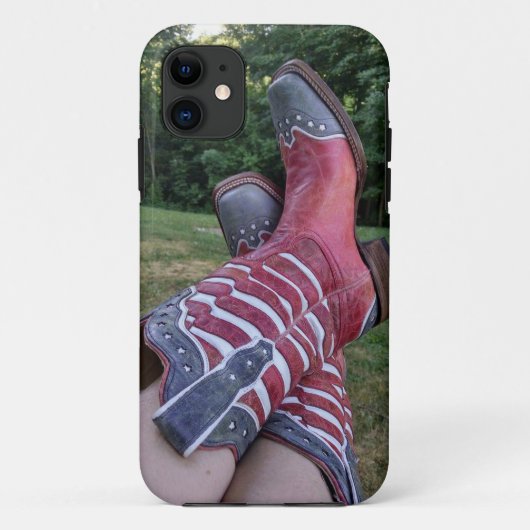 カウガールブーツ Case-Mate iPhoneケース (裏面)