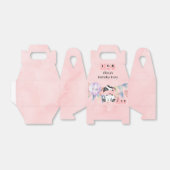 カウガールモー1st誕生日パーティーカスタム フェイバーボックス (折り畳みなし)